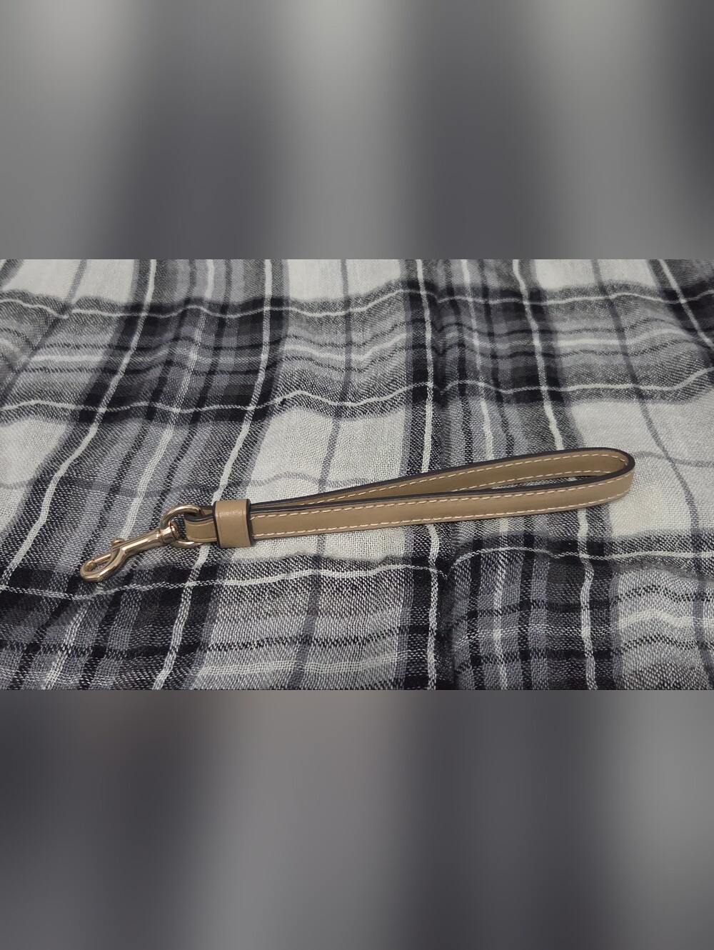 NEW Coach Replacement Strap, Tan / Natural, 7"